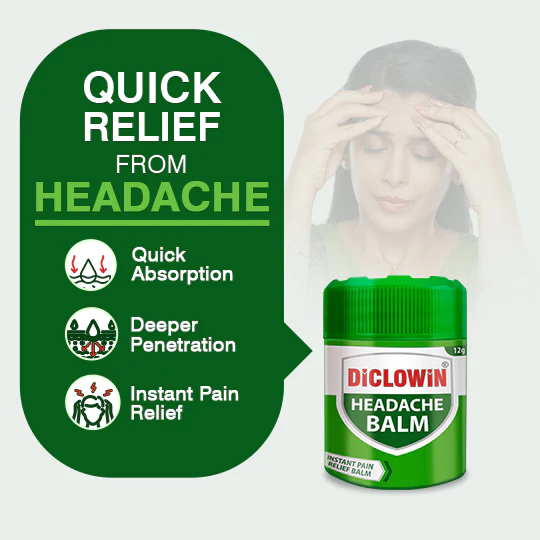 Best Balm For Headache And Cold - DICLOWIN Headache Balm